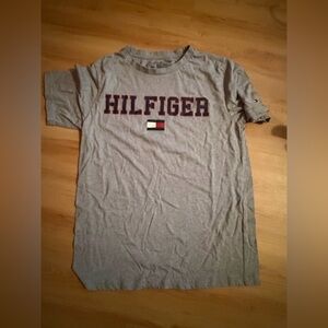 Tommy Hilfiger Kids Gray Tee with Logo